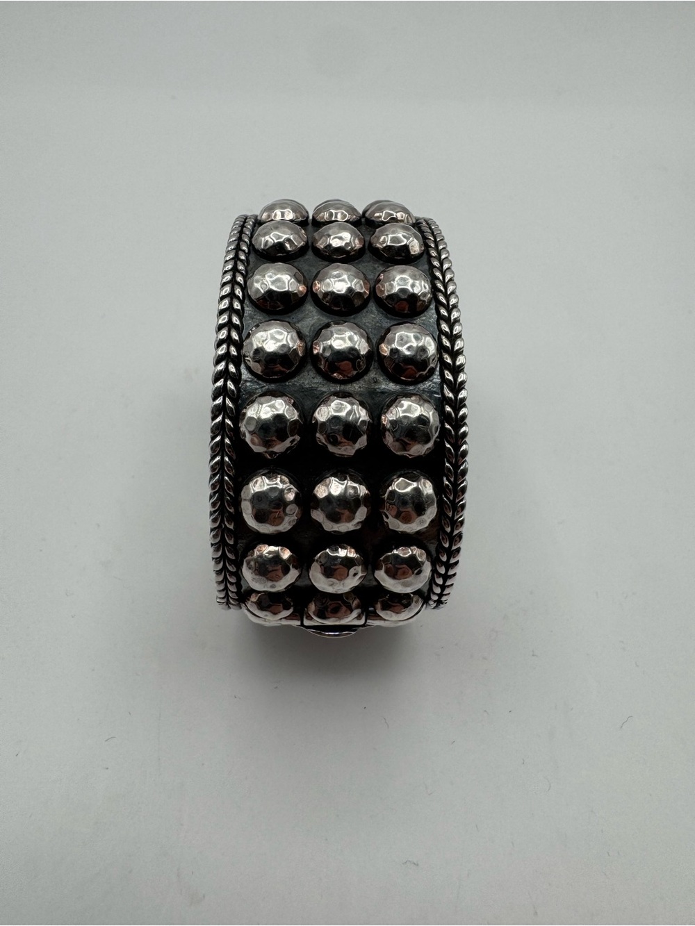 JAI Sterling Silver Cuff Bracelet - Picture 3 of 7